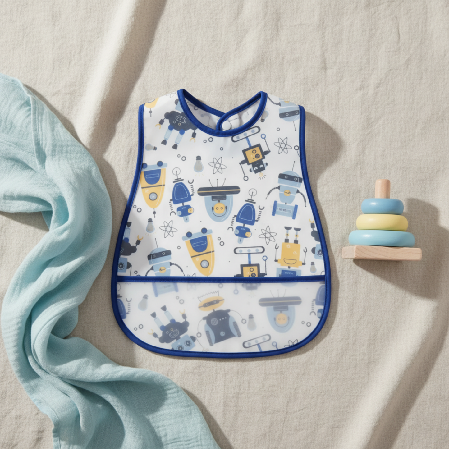 Bambino's Kleurrijke Slabbetjes