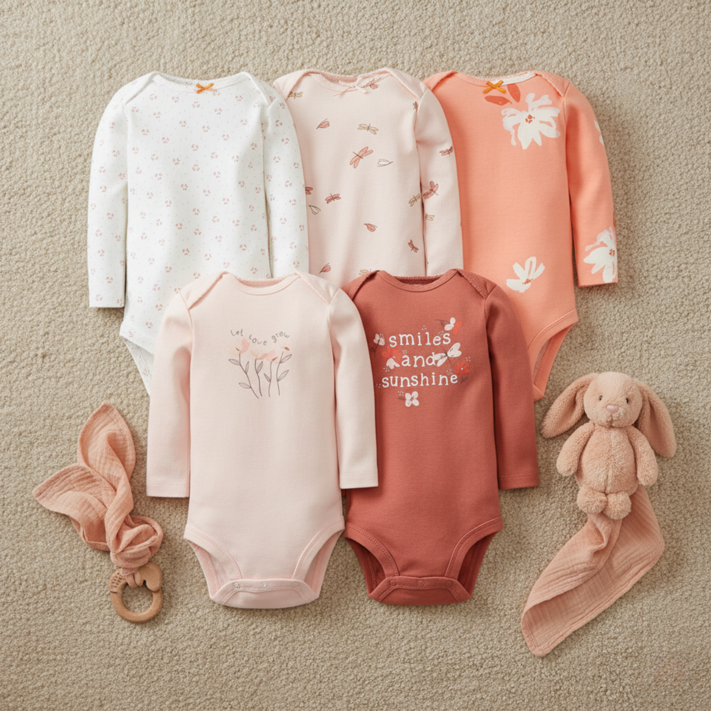 Bambino's Schattige Rompersets