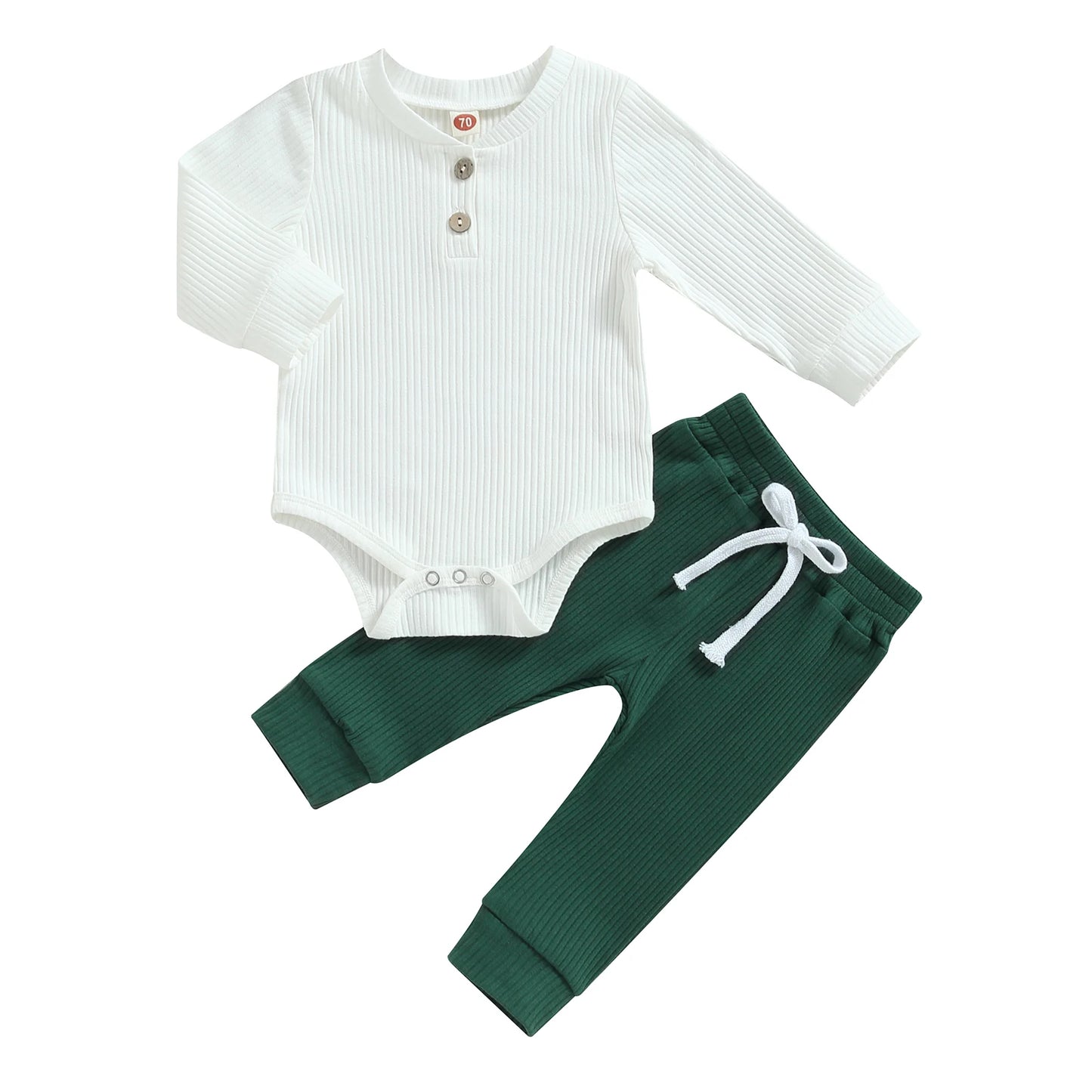 Bambino's Romper En Broek Set