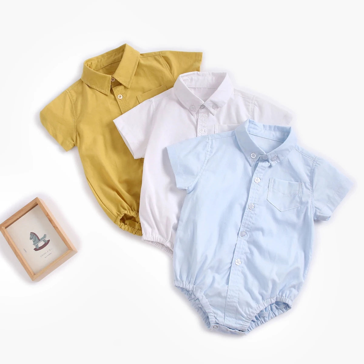 Bambino's Geruitte Romper