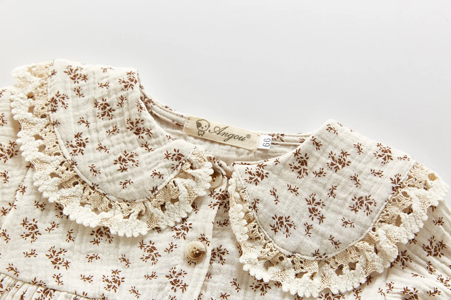 Bambino's Vintage Romper En Hoed Set