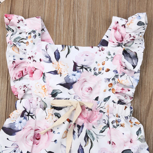 Bambino's Bloemenprint Romper