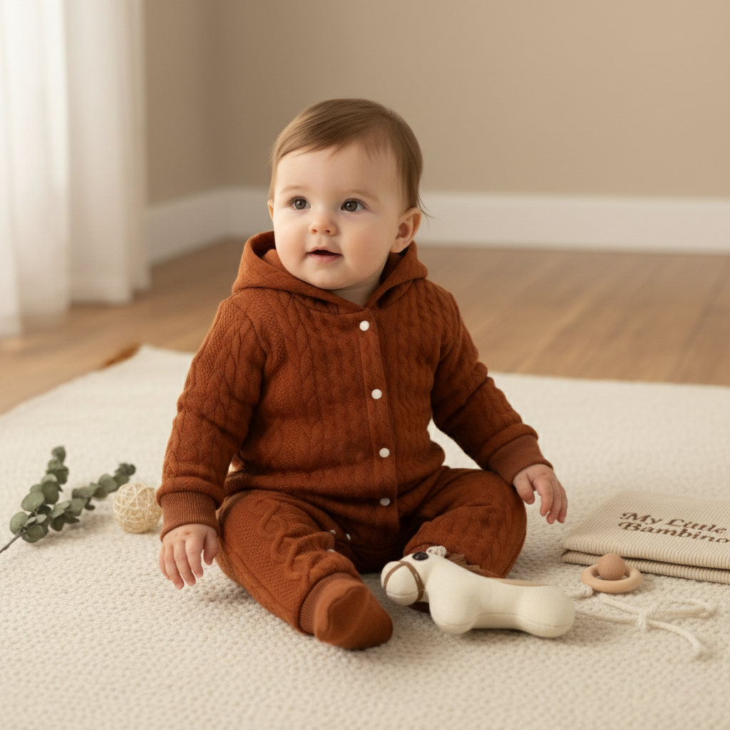 Bambino's Gebreide Onesie