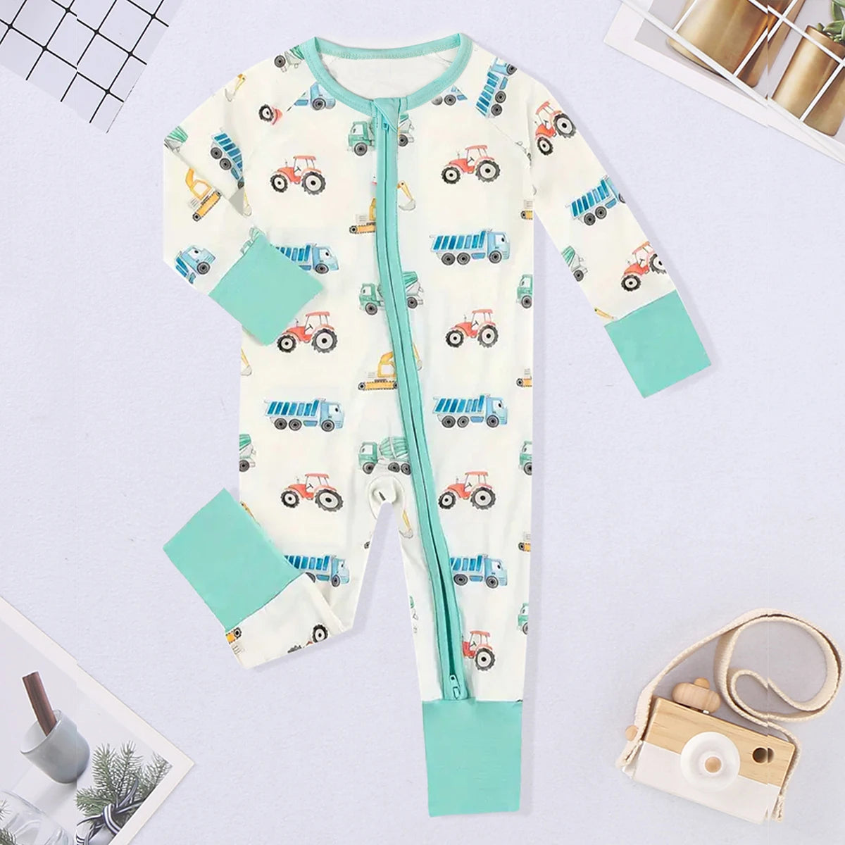 Bambino's Romper En Muts Set