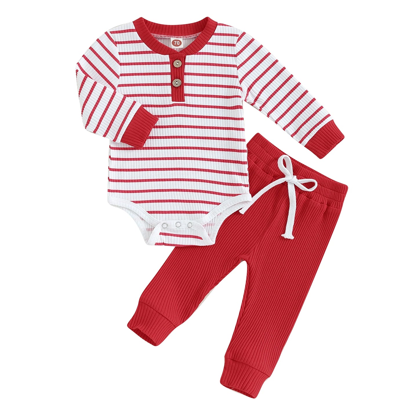 Bambino's Romper En Broek Set