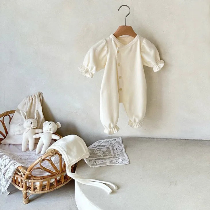 Bambino's Romper Met Knopen