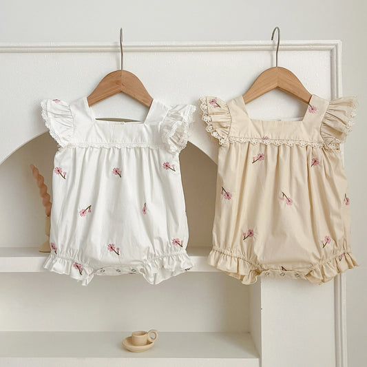 Bambino's Bloemen Romper