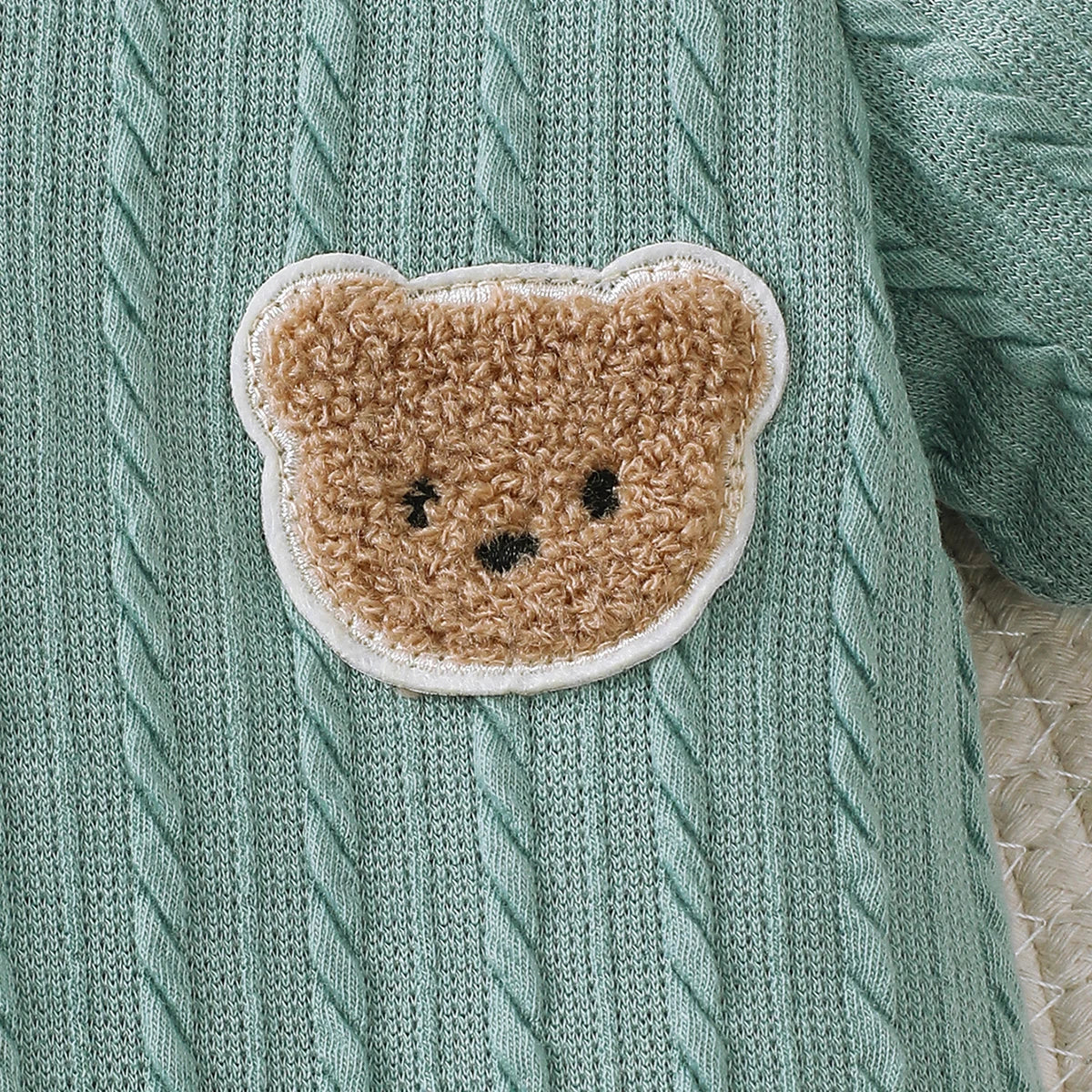 Bambino's Gebreide Teddybeer Romper