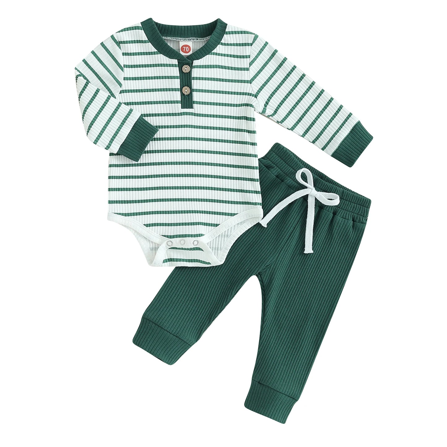 Bambino's Romper En Broek Set