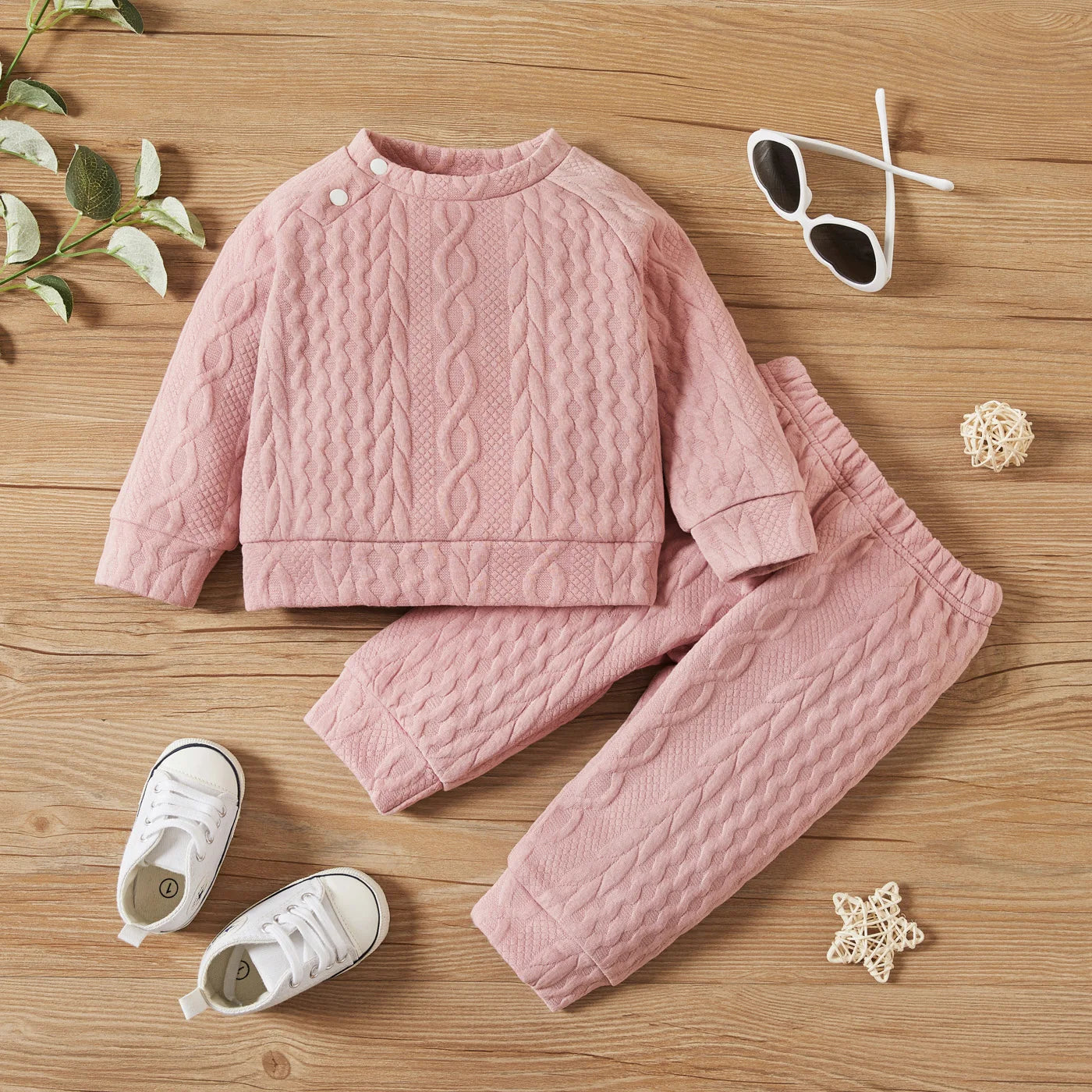 Bambino's Gebreide Set