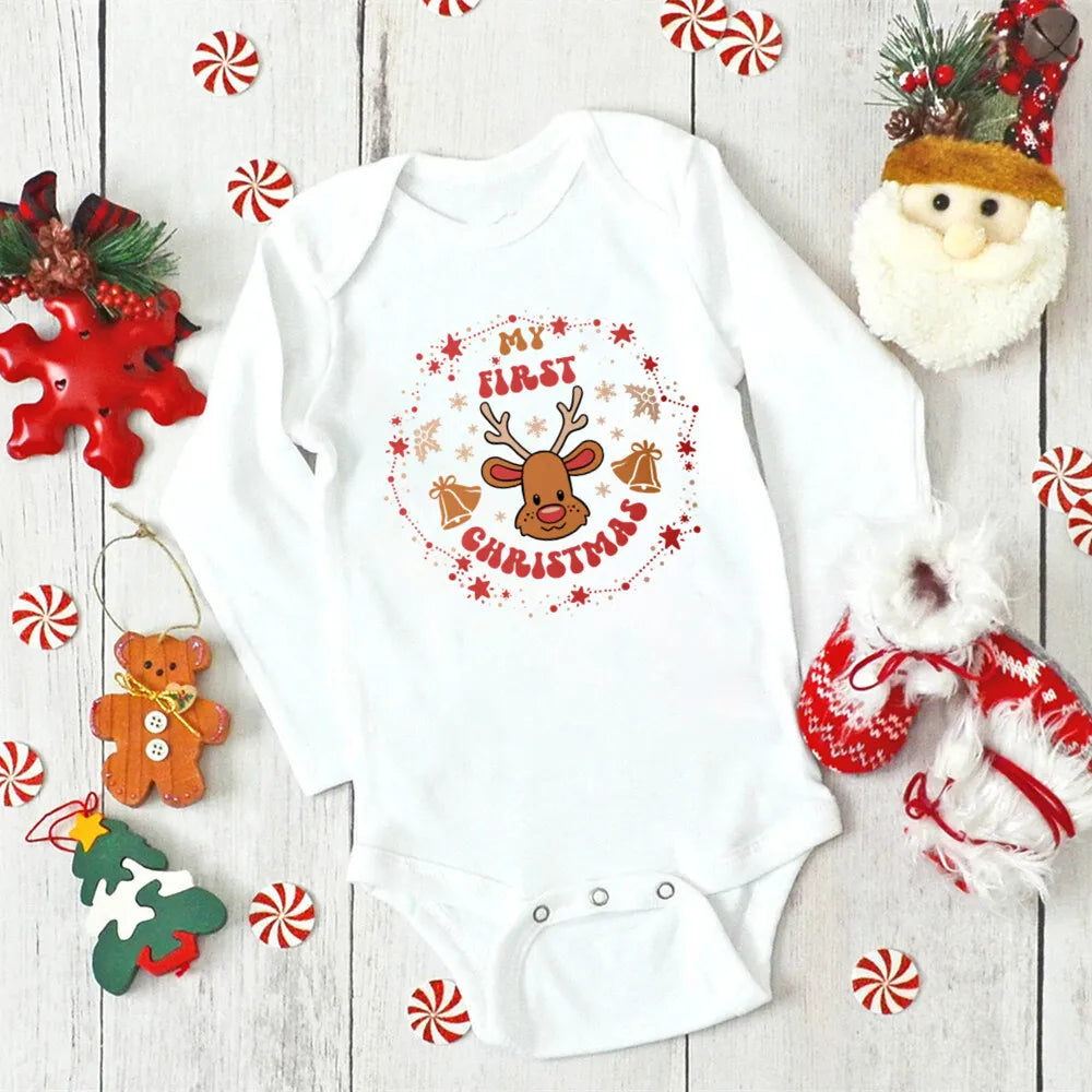 Bambino’s Eerste Kerst Romper