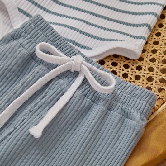 Bambino's Romper En Broek Set