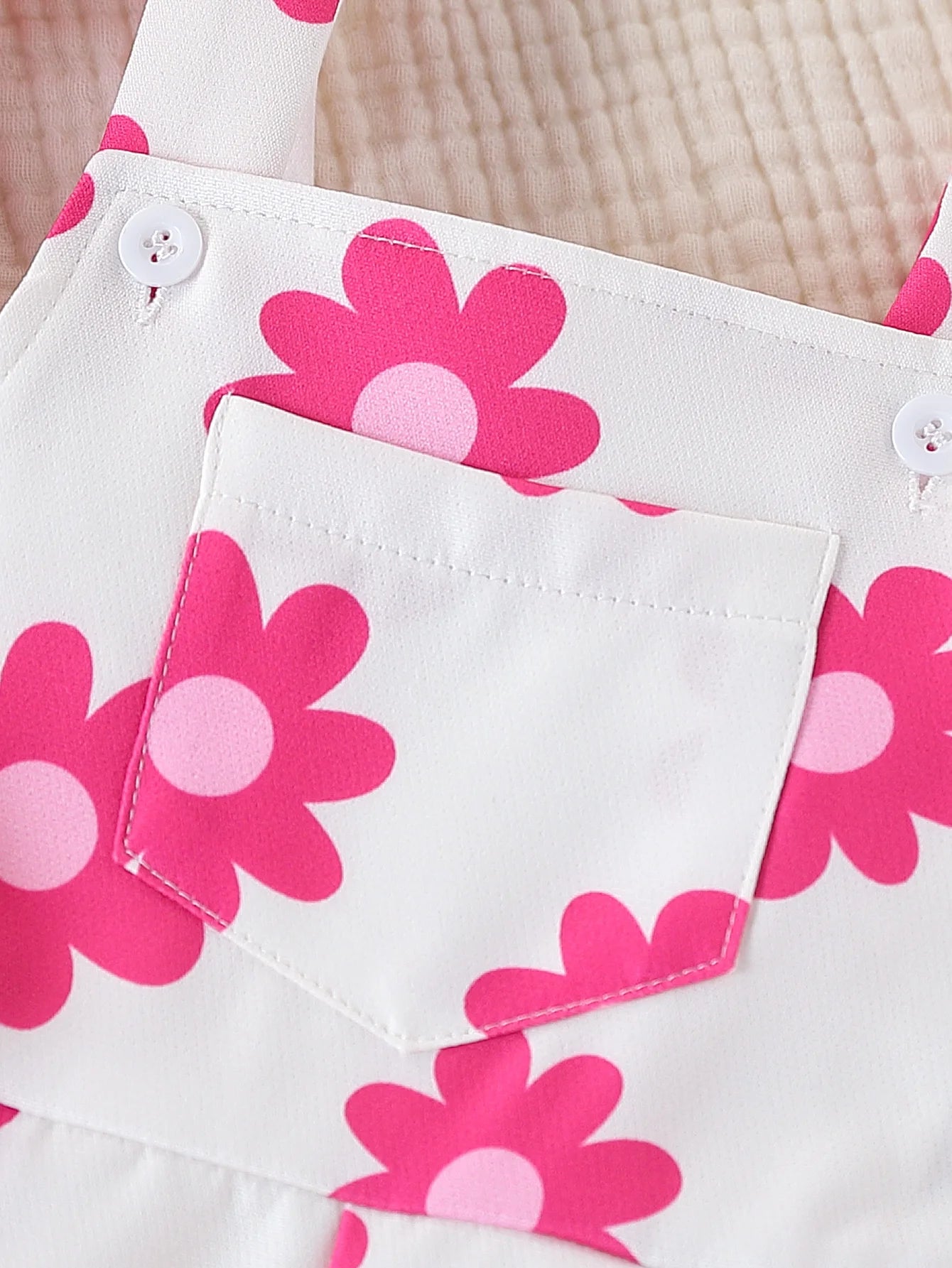 Bambino's Bloemen Jurk En Romper Set