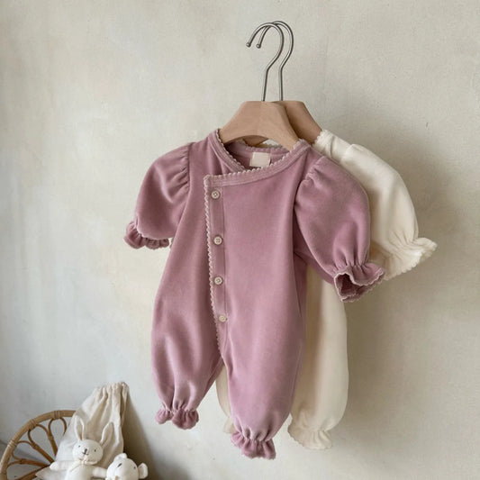 Bambino's Romper Met Knopen