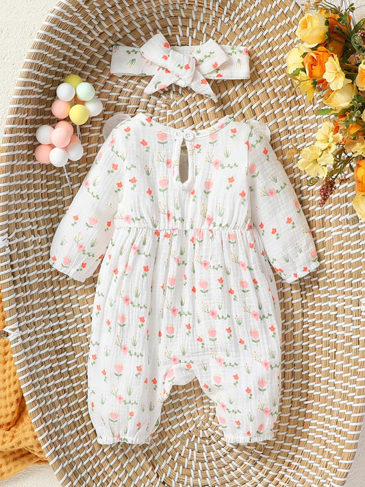Bambino's Romper En strik Set