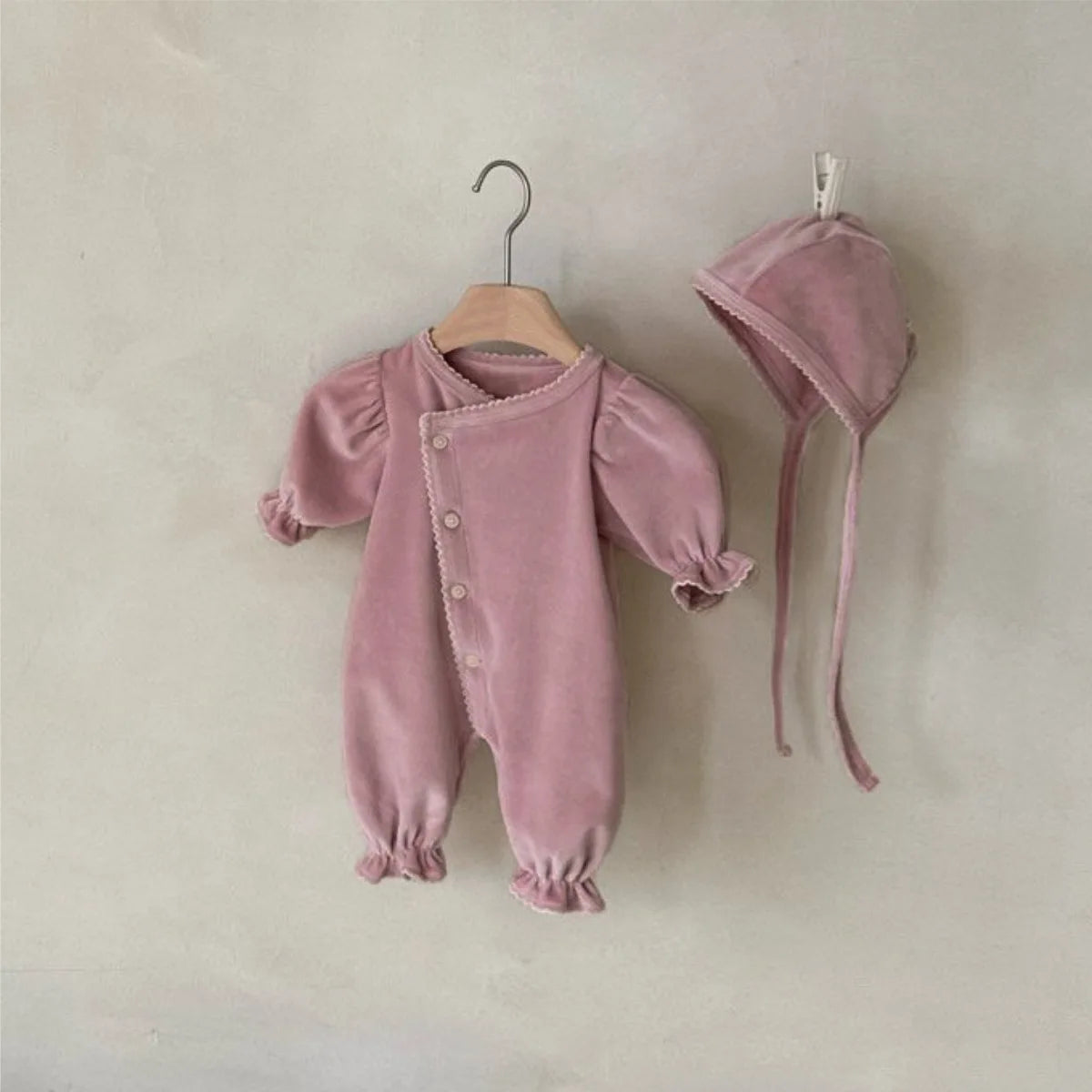 Bambino's Romper Met Knopen