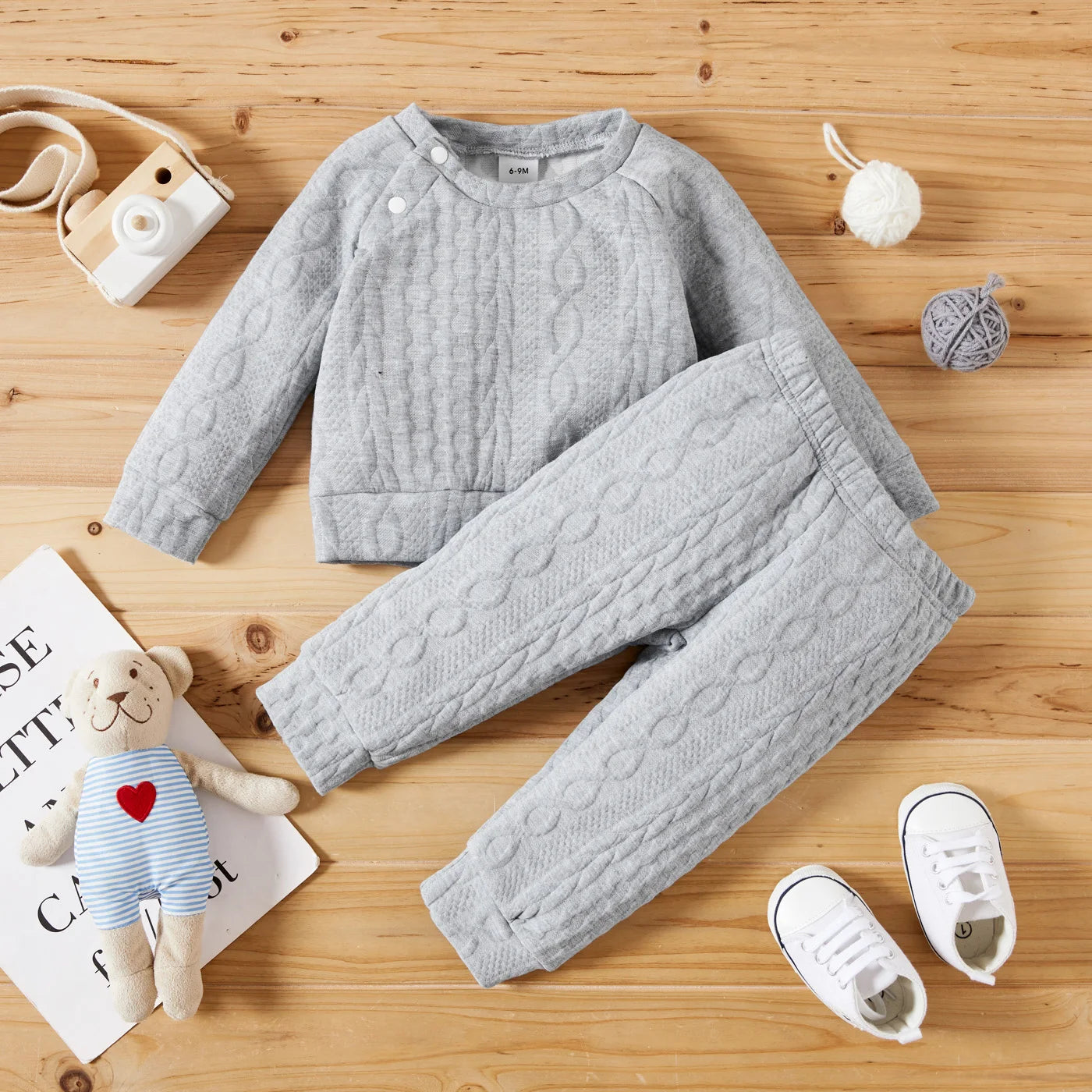 Bambino's Gebreide Set