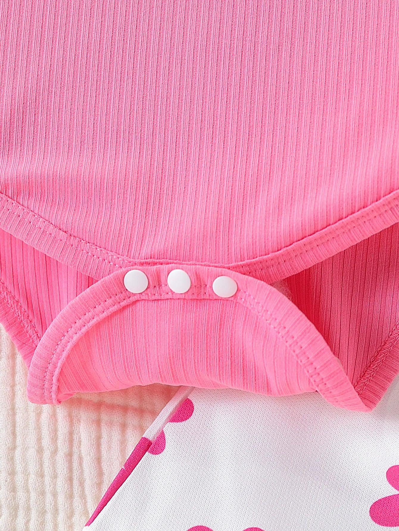 Bambino's Bloemen Jurk En Romper Set