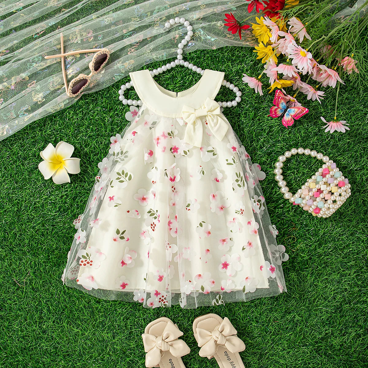 Bambino’s Dromerig Tule Jurkje