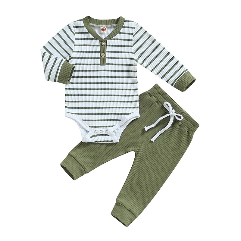 Bambino's Romper En Broek Set