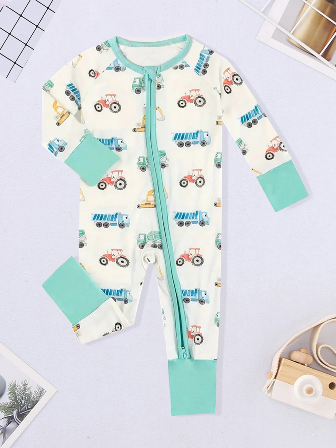 Bambino's Romper En Muts Set