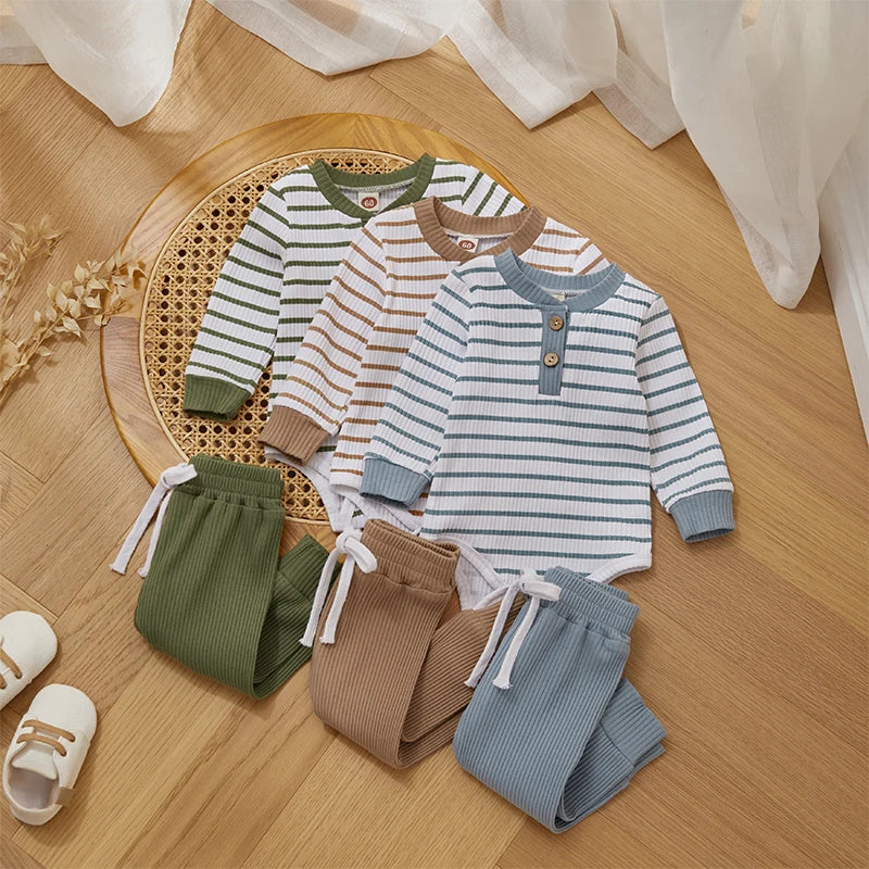 Bambino's Romper En Broek Set
