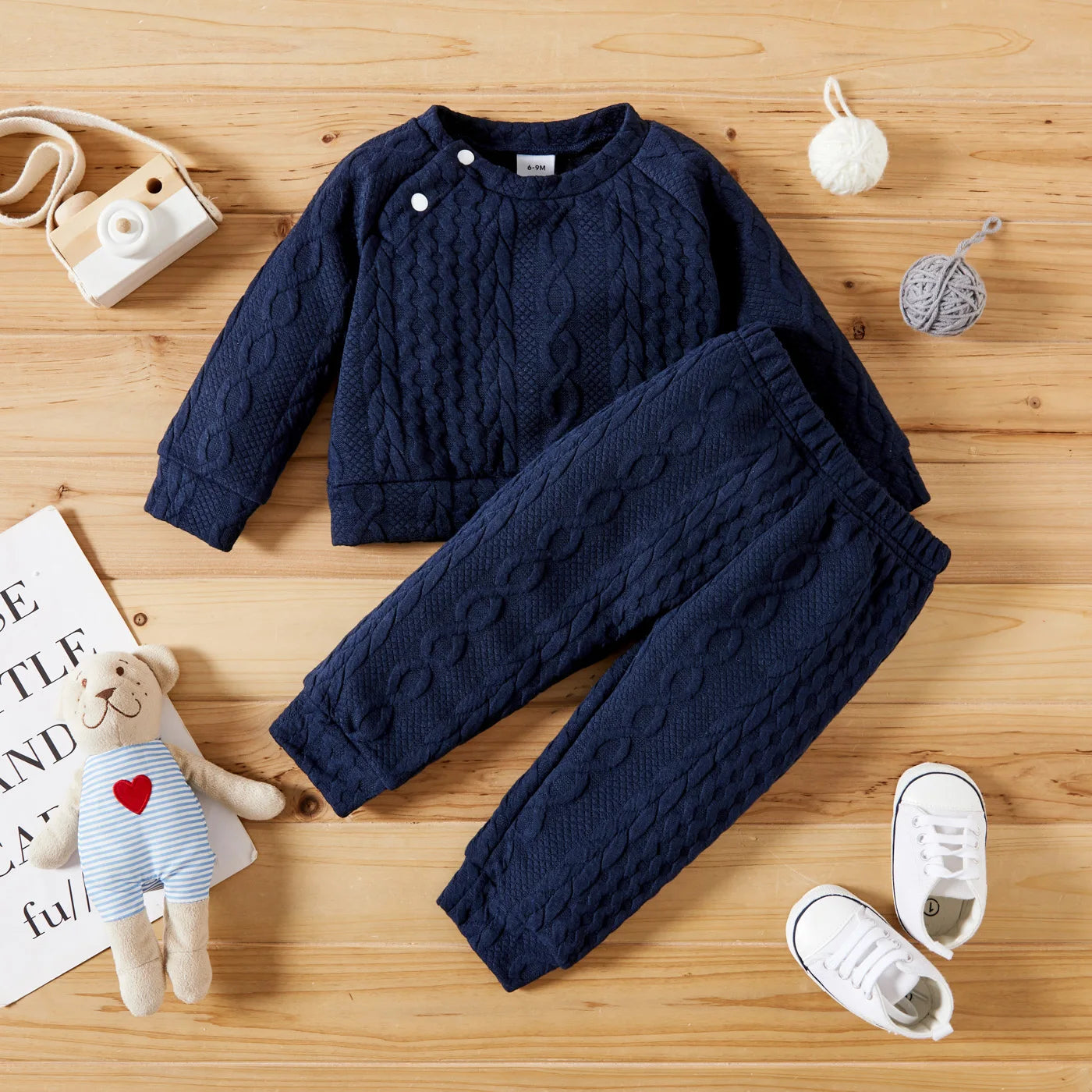 Bambino's Gebreide Set