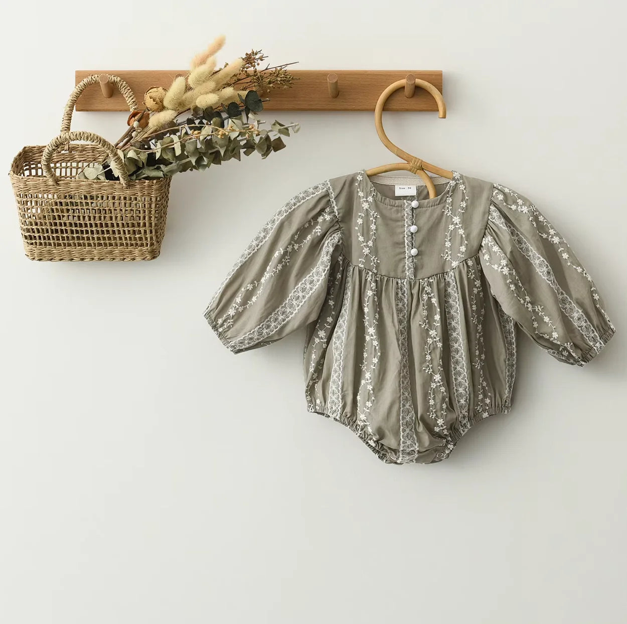 Bambino's Schattige Vintage Romper