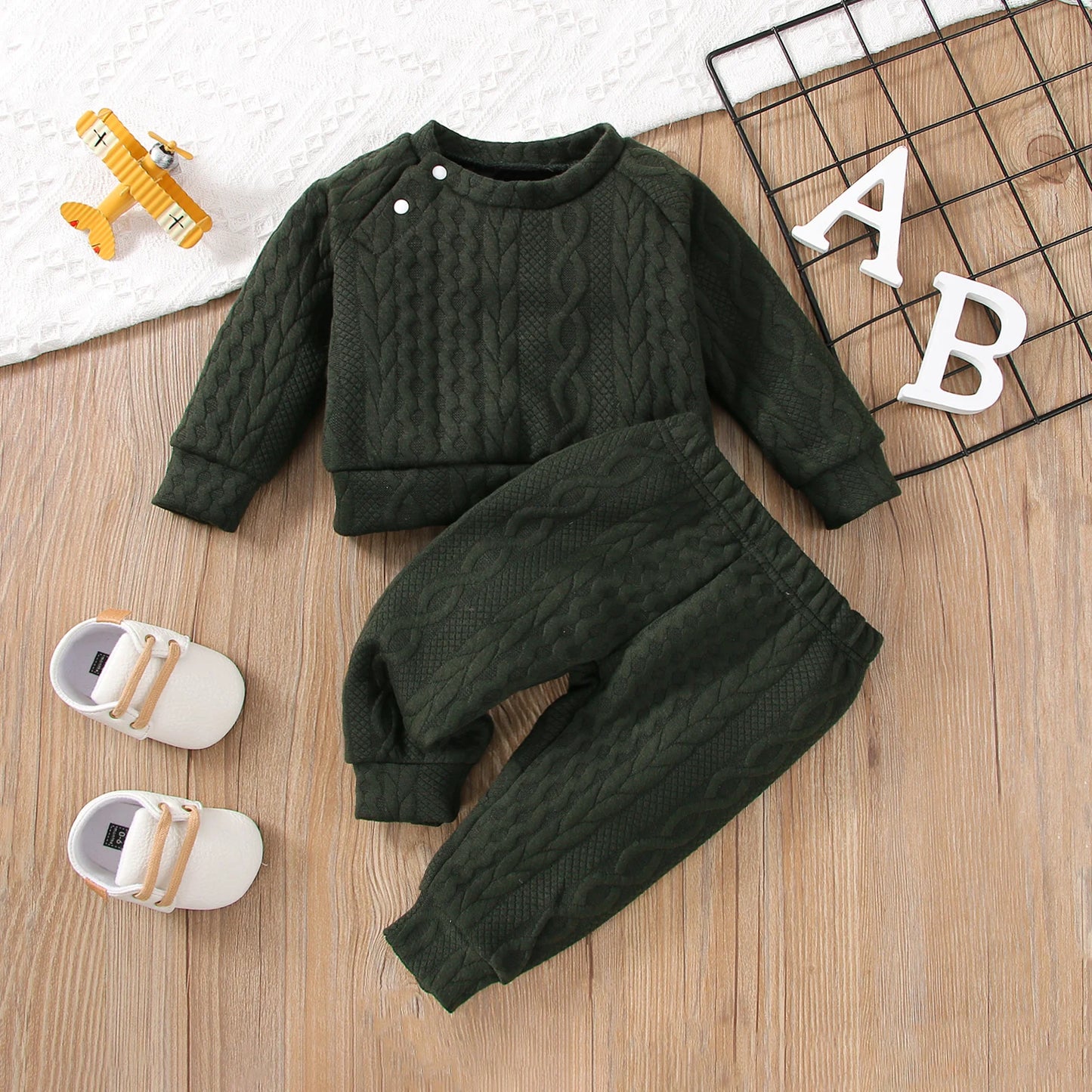 Bambino's Gebreide Set