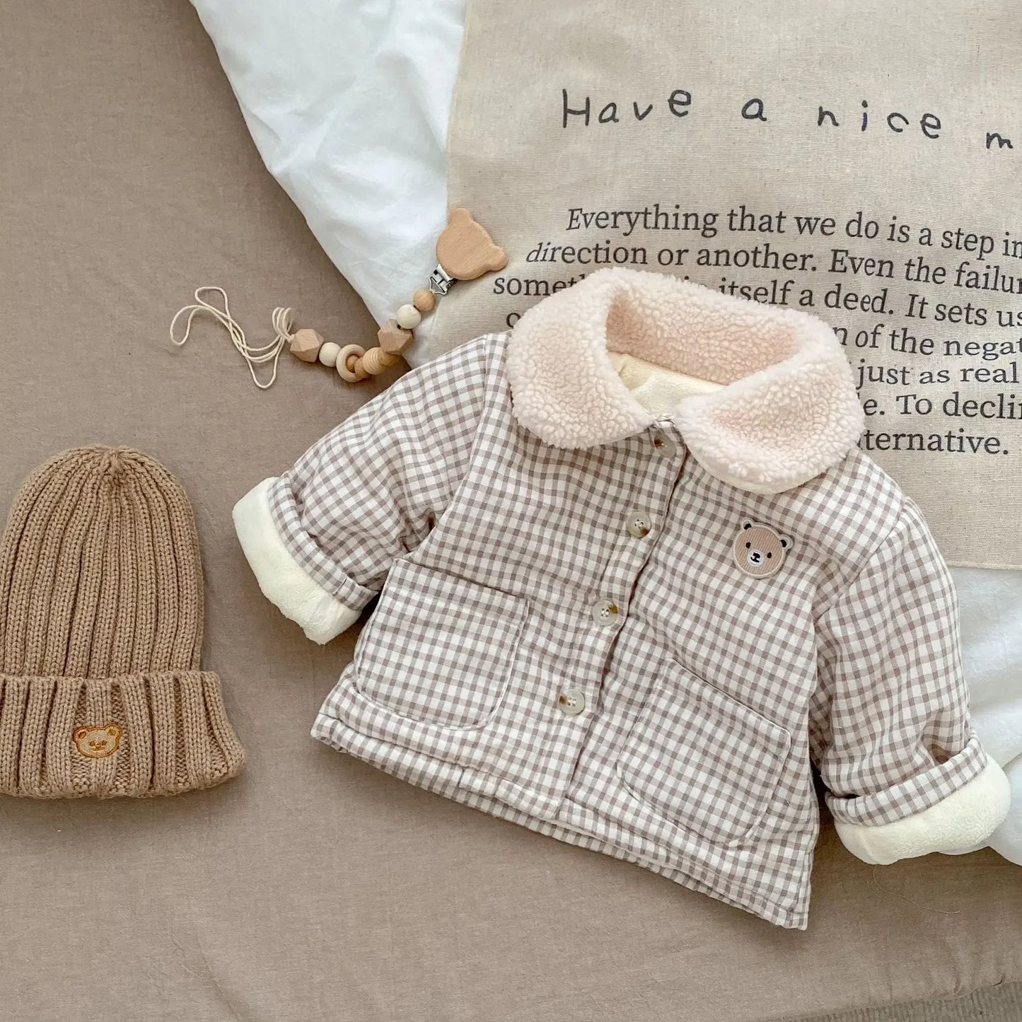 Bambino's Schattige Herfstjas