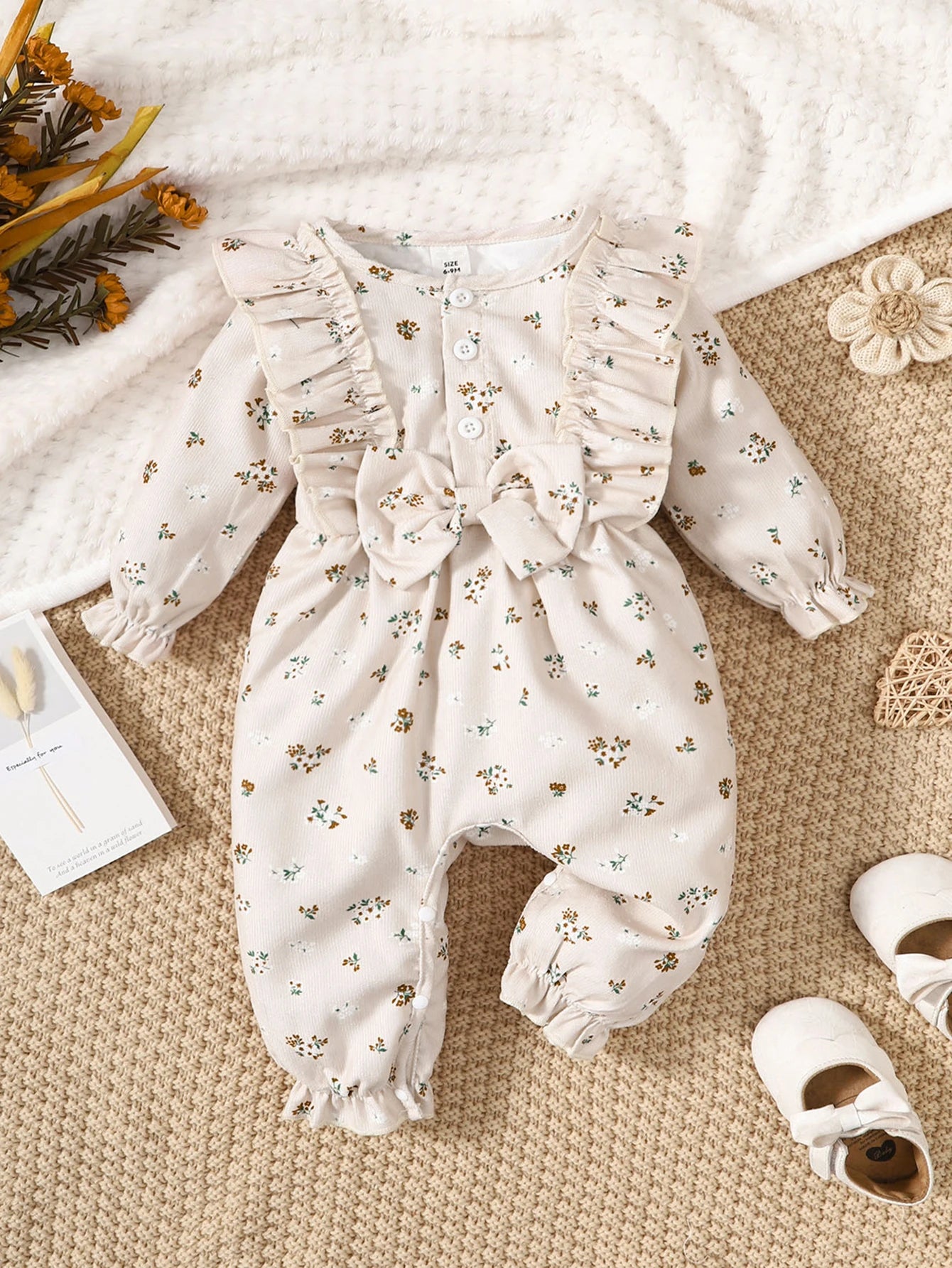 Bambino's Vintage Strik Romper