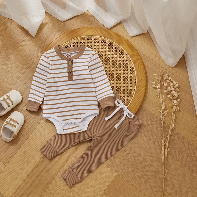 Bambino's Romper En Broek Set
