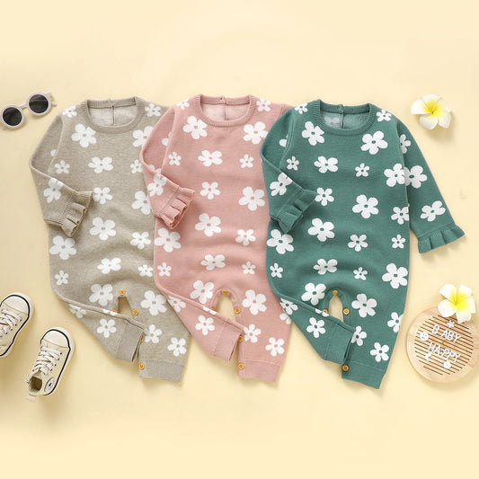 Bambino's Bloemenprint Romper