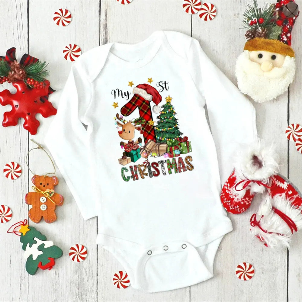 Bambino’s Eerste Kerst Romper