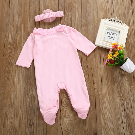 Bambino's Rozen Romper En Strik Set