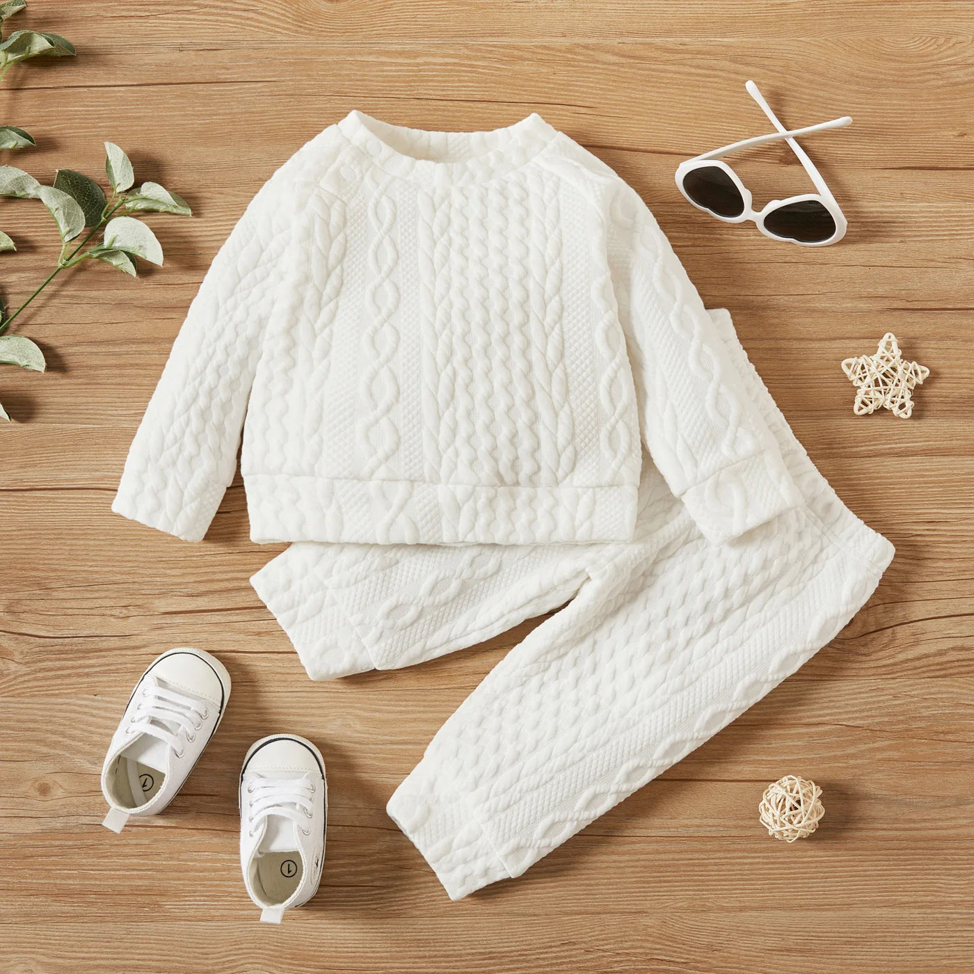 Bambino's Gebreide Set