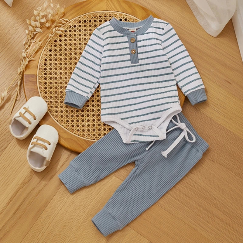 Bambino's Romper En Broek Set