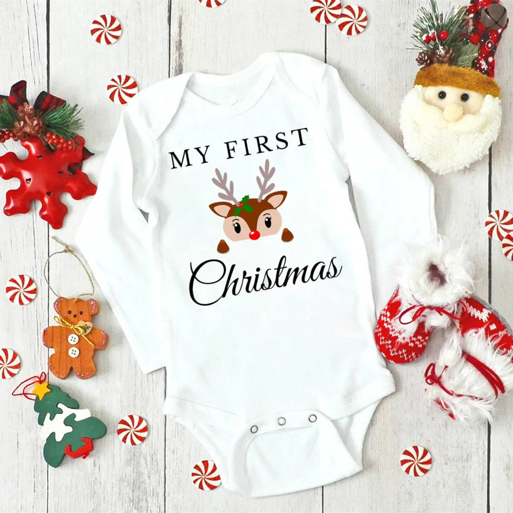 Bambino’s Eerste Kerst Romper