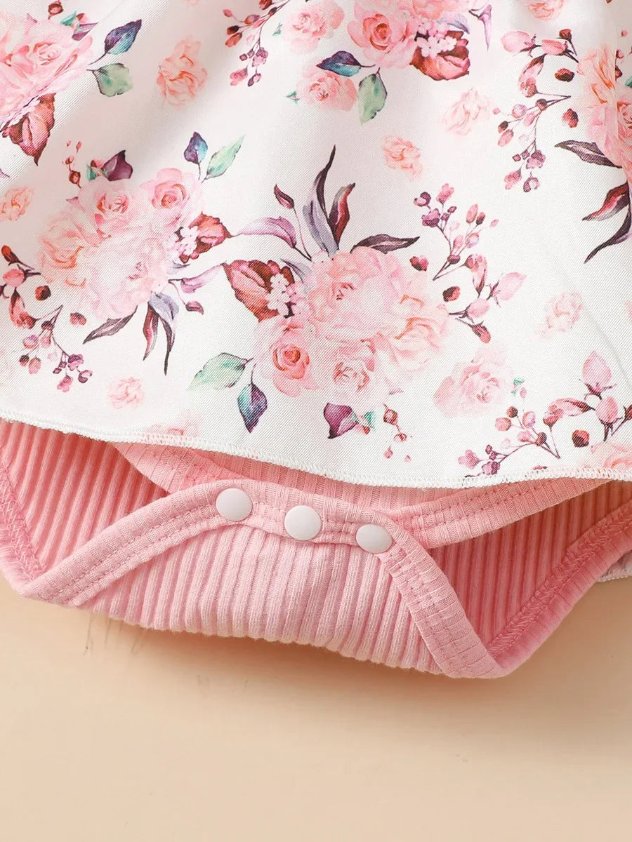 Bambino's Haarband En Romper Set