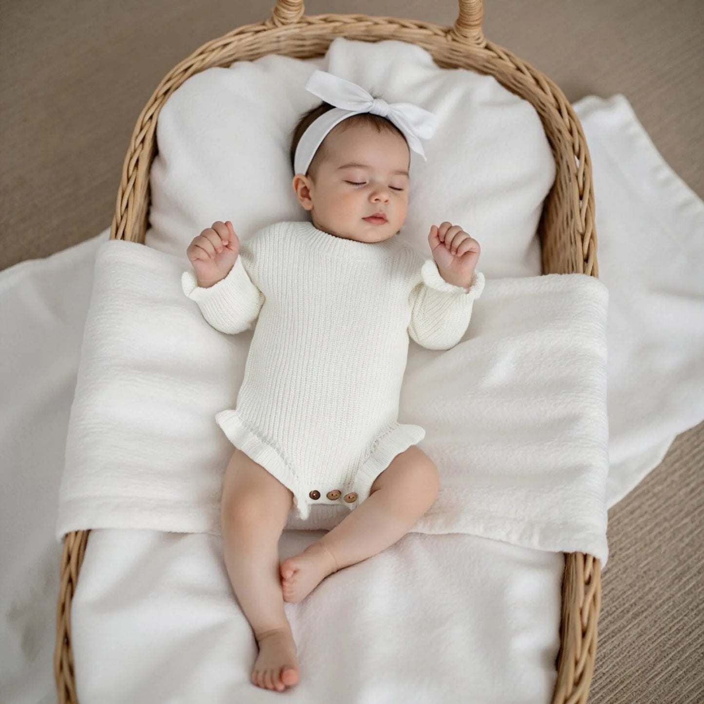 Bambino's Gebreide Romper
