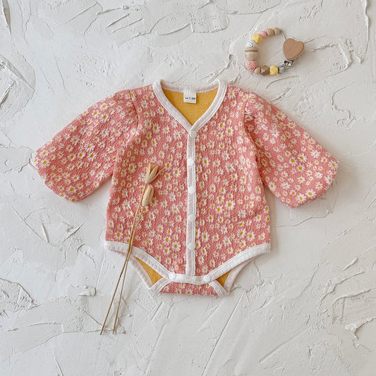 Bambino's Bloemetjes Romper