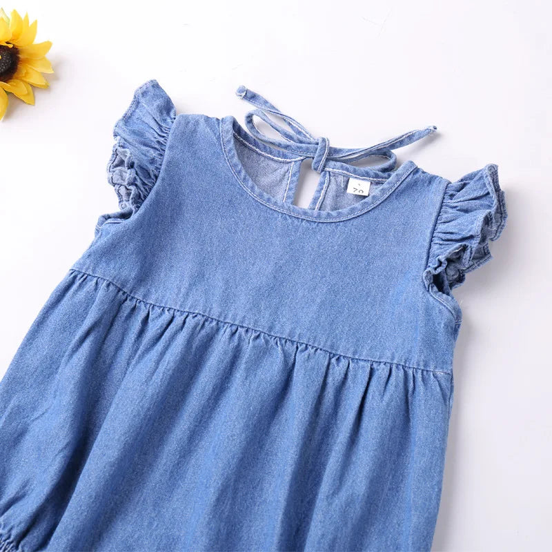 Bambino's Denim Rompertje