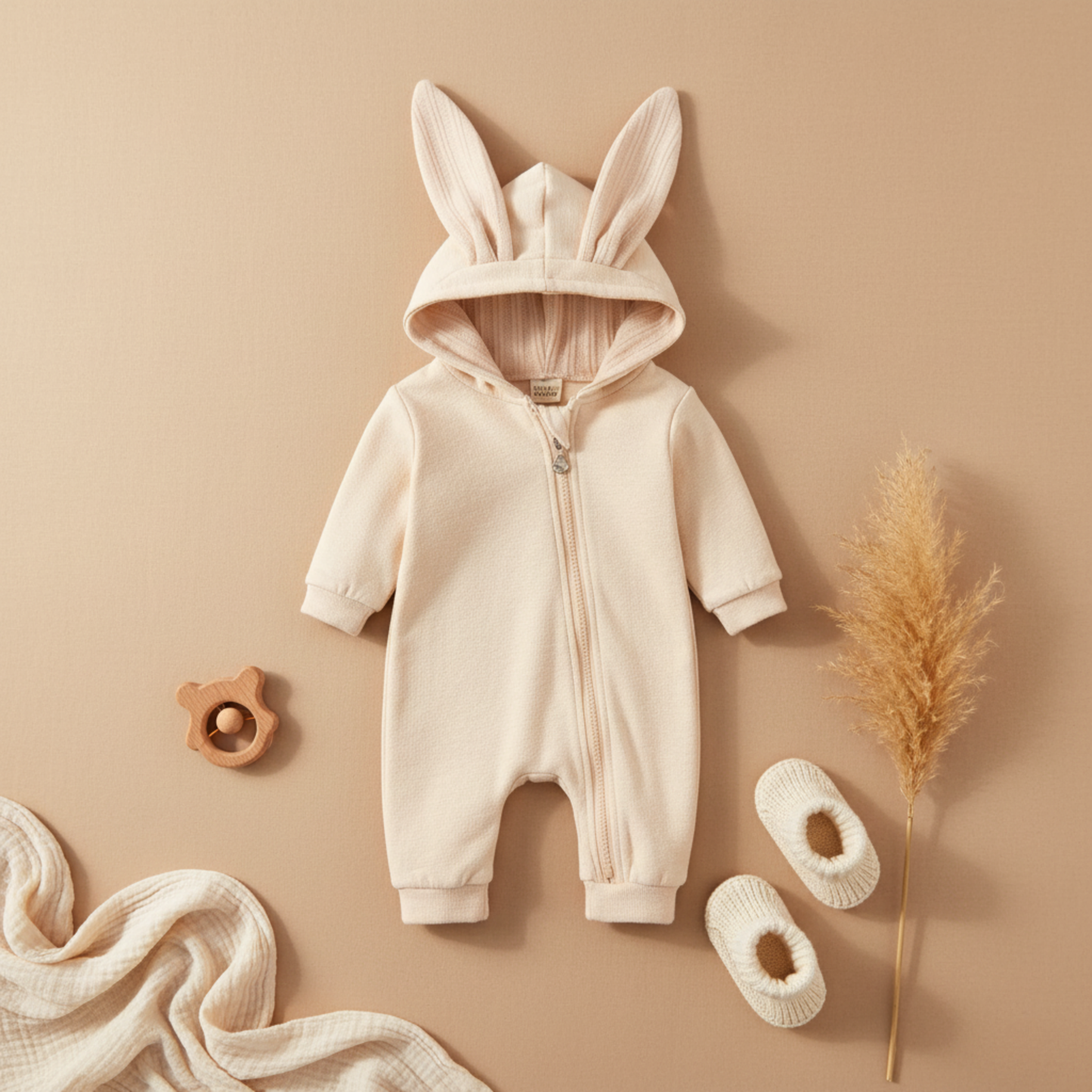 Bambino's Konijnenoren Onesie