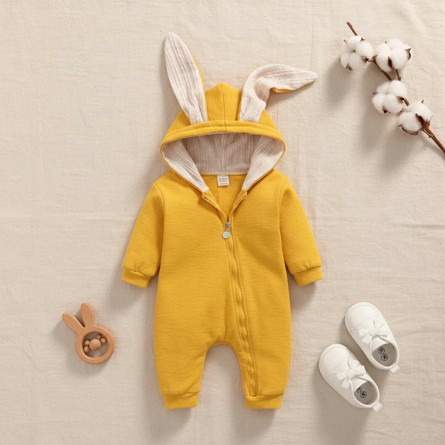 Bambino's Konijnenoren Onesie