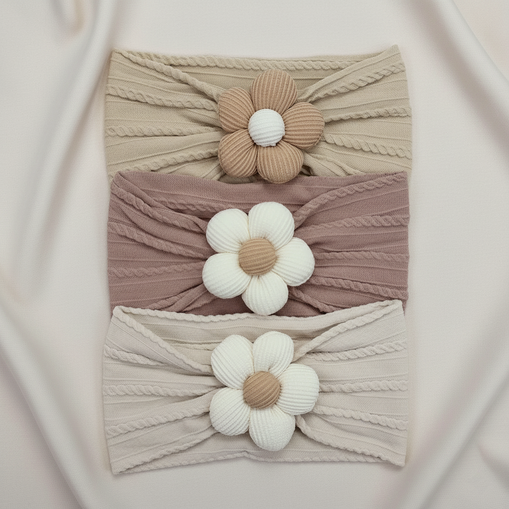 Bambino's Bloemen Haarband