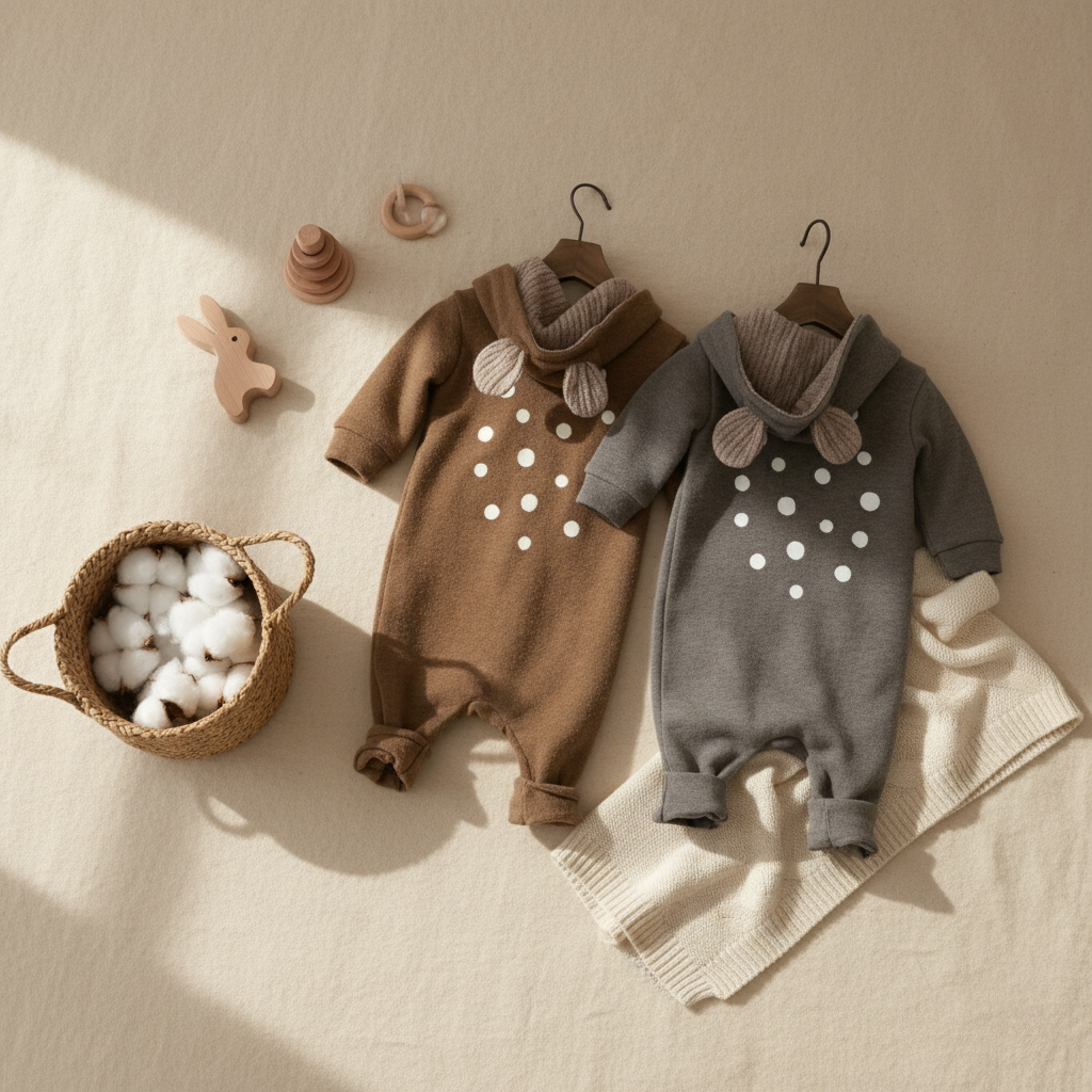 Bambino's Ribcord Onesie