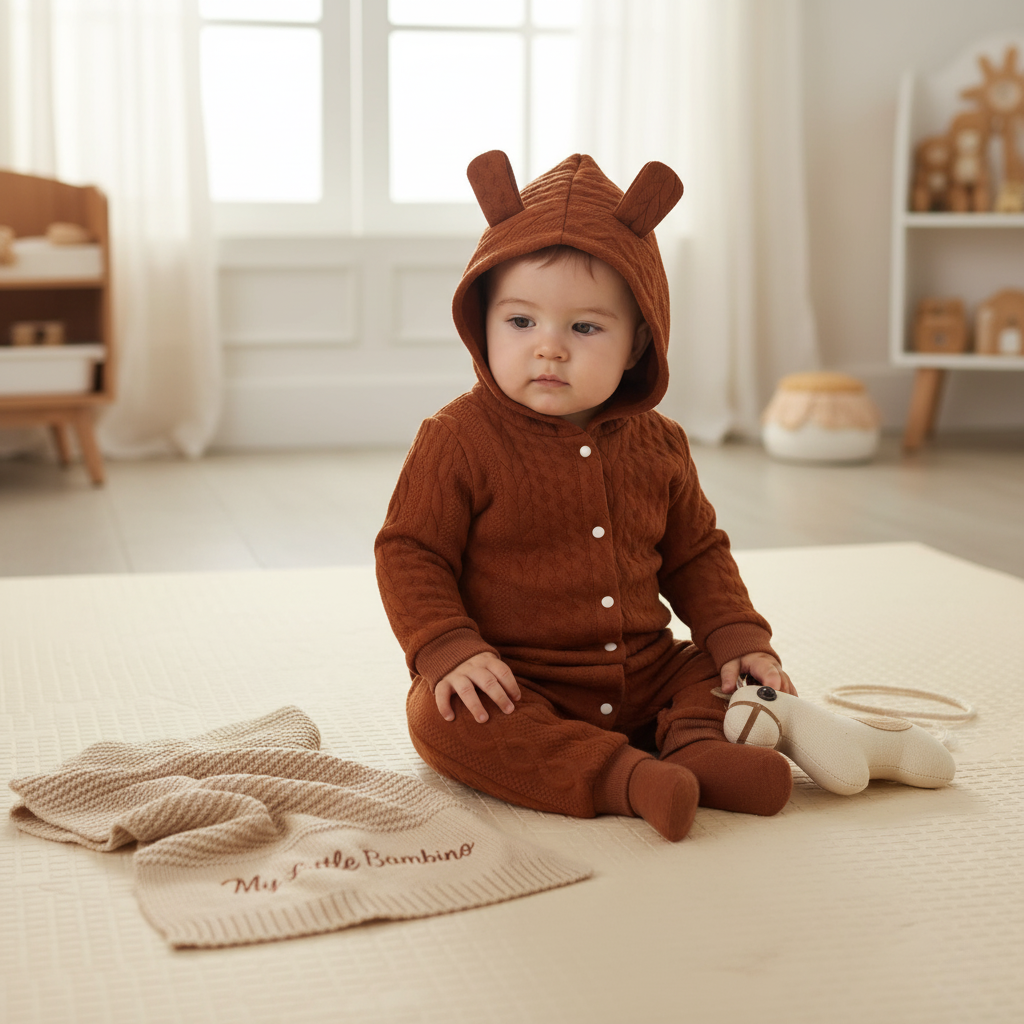 Bambino's Gebreide Onesie