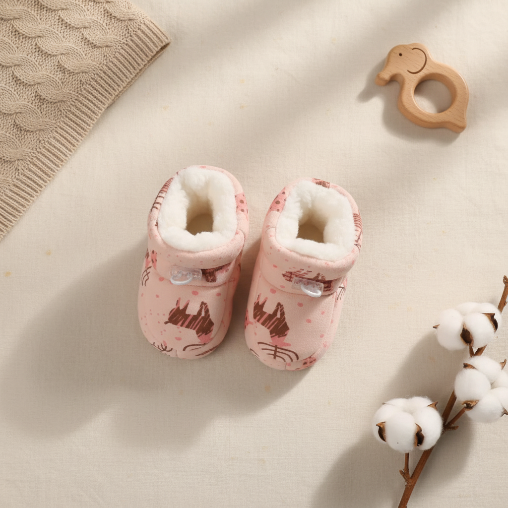 Bambino’s Cozy Winter Slofjes