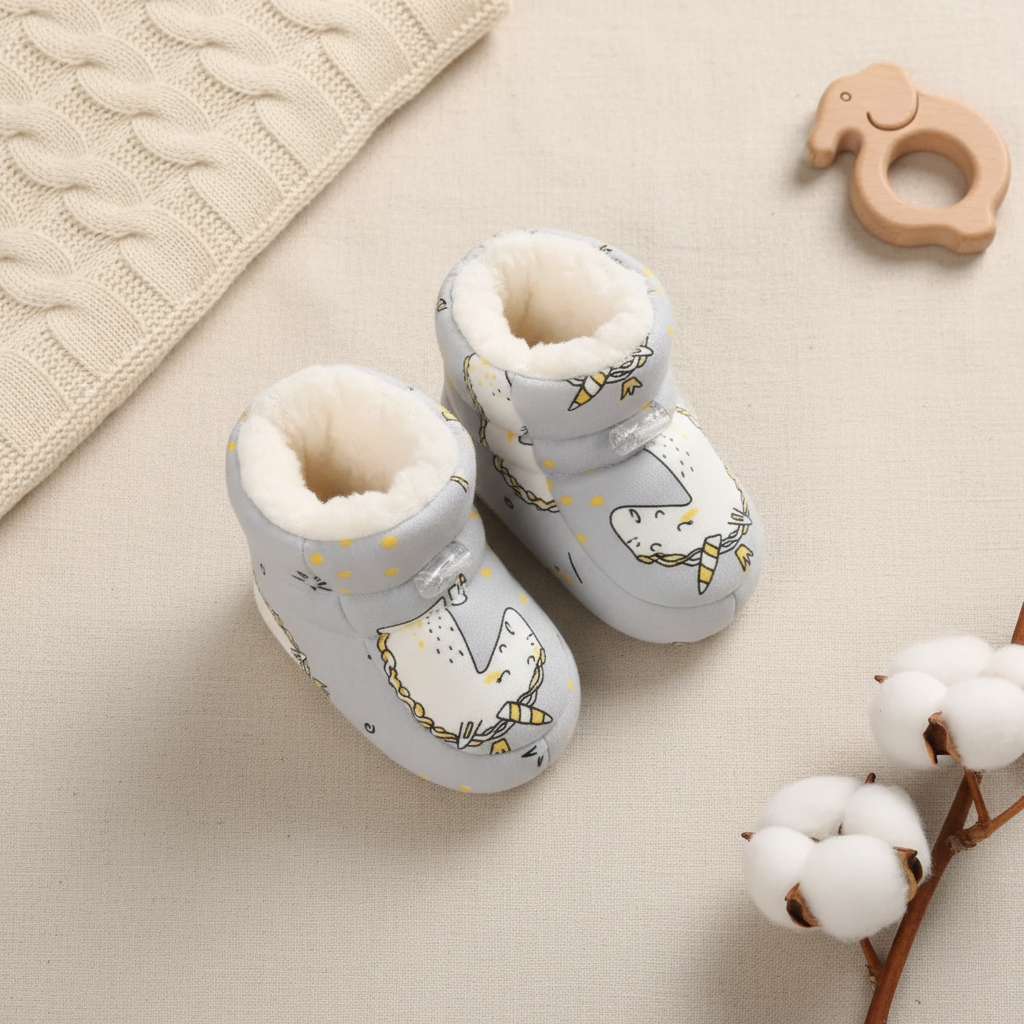 Bambino’s Cozy Winter Slofjes