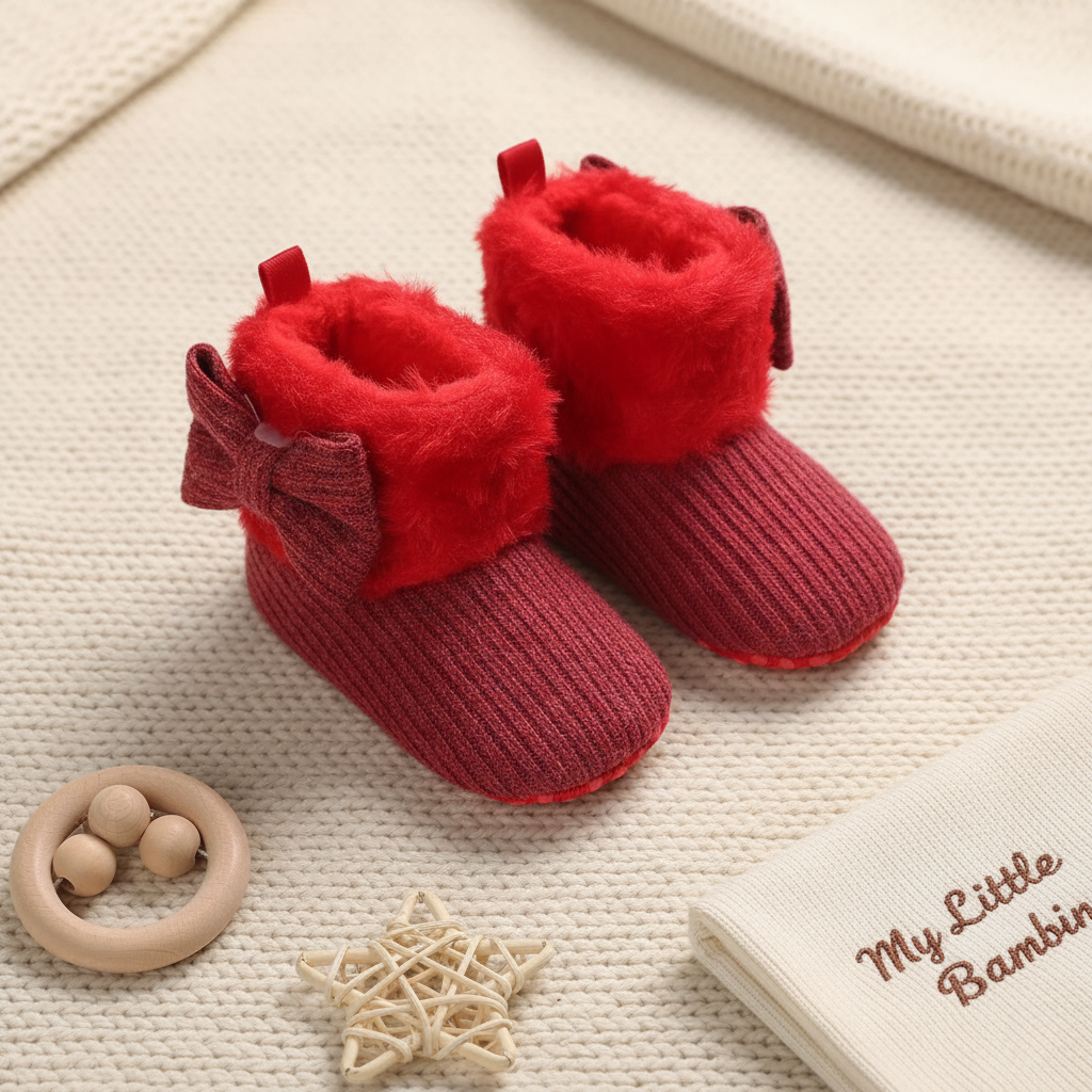 Bambino’s Warme Strik Slofjes